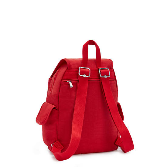 Kipling City Pack Small Backpacks Red Rouge | AU 1509VR